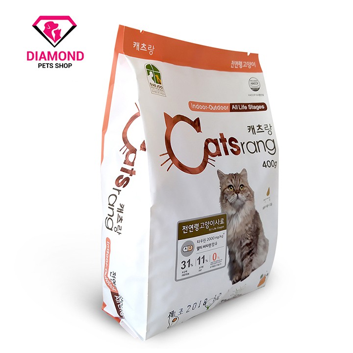 [400g] Thức ăn hạt cho mèo mọi lứa tuổi CATSRANG