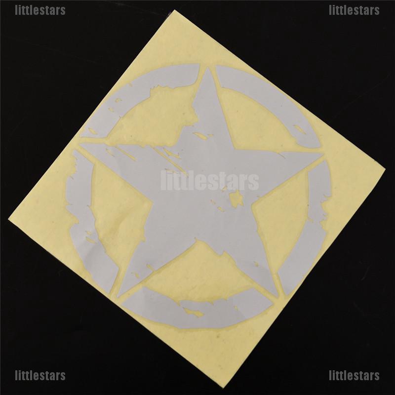 Decal Dán Trang Trí Xe Mô Tô Hình Ngôi Sao Xinh Xắn