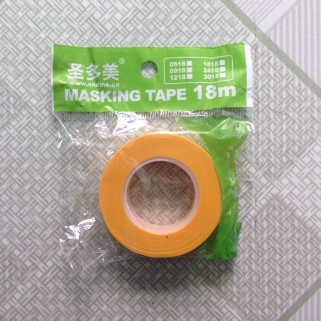 [New] Dụng Cụ Che Sơn: Masking Tape 6mm