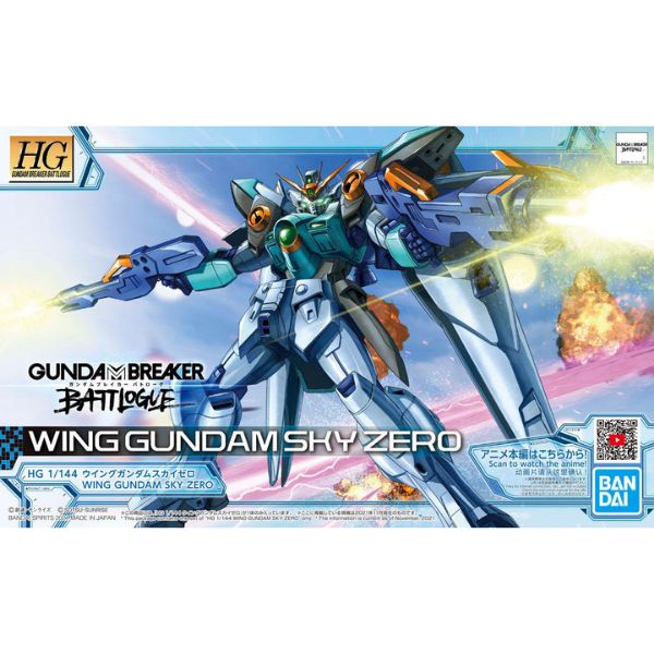 Mô hình lắp ráp HG 1/144 WING GUNDAM SKY ZERO Bandai 4573102620323