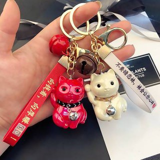 MÓC KHÓA MÈO THẦN TÀI