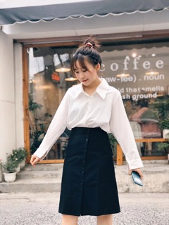 Sơmi cổ nhọn