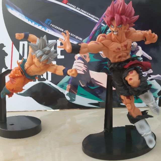 Mô Hình Figure Dragon Ball - Super Son Goku, Goku Black, God Goku, Broly, Vegeta [Tặng Poster] 18-24cm