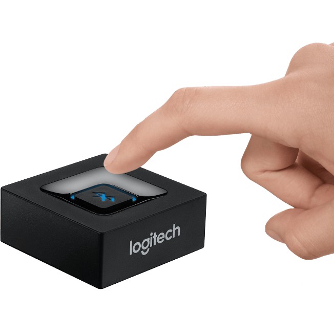 Adapter Bluetooth Logitech chuyển loa có dây thành tín hiệu Bluetooth không dây (Đen)