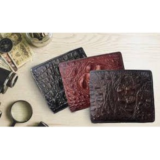 Ví da bò dập vân cá xấu