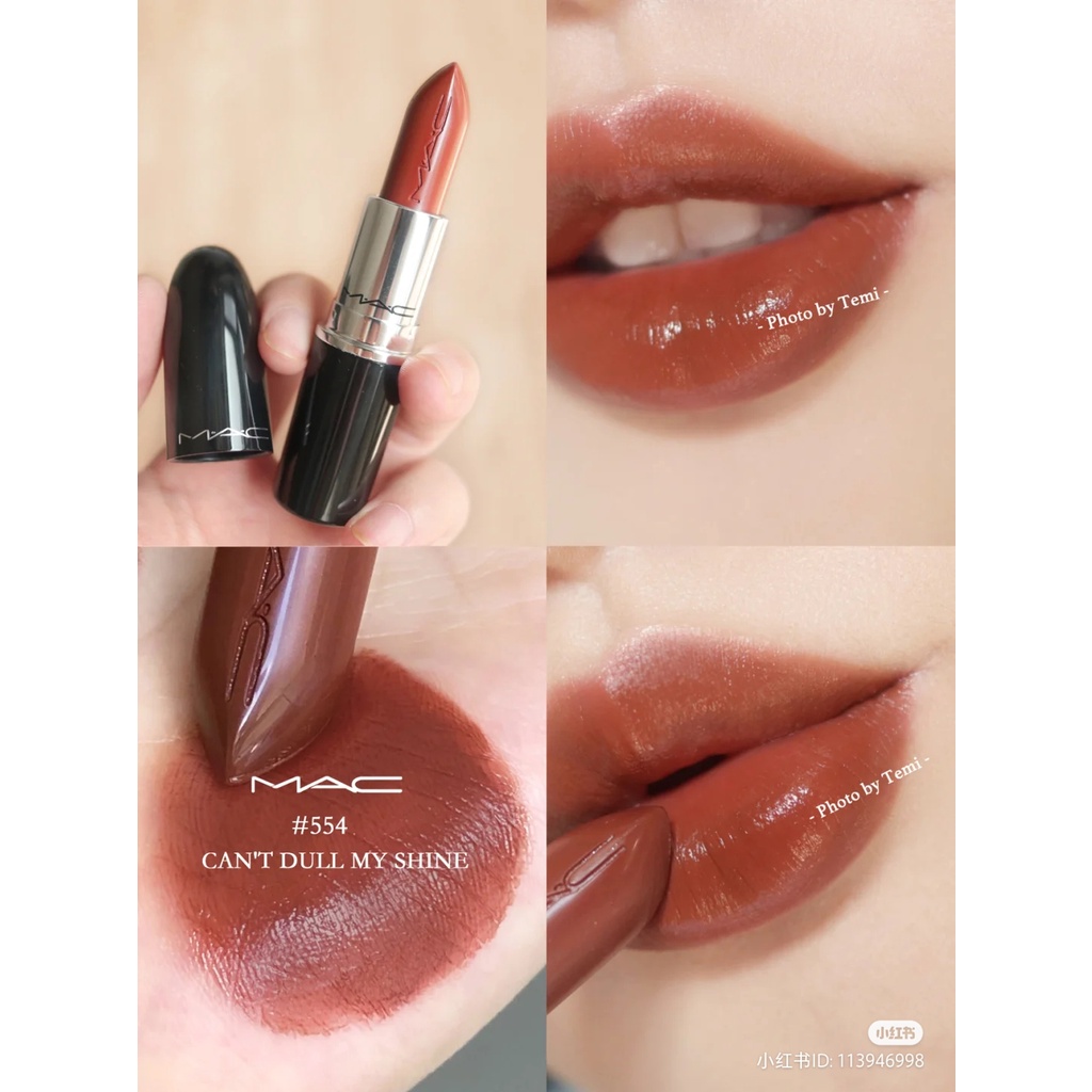 Son thỏi MAC Lustreglass Sheer-Shine Lipstick