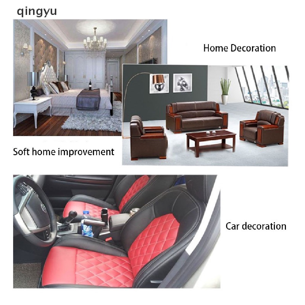 qingyu Leather Patch Self Adhesive Large Size Stick-on 25x30cm No Ironing Sofa Repair PLI
