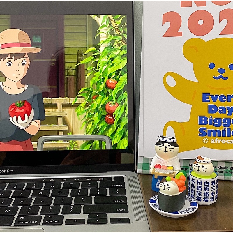 Mô hình mèo chủ đề tiệm sushi