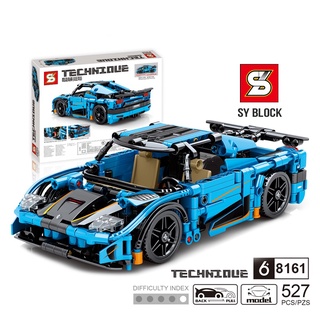 Đồ chơi lắp ráp xe technic mô hình siêu xe koenigsegg - sy block 8161