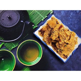 Cơm cháy heo tỏi hủ 500gr
