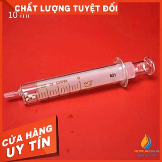 Bơm tiêm thủy tinh 10cc