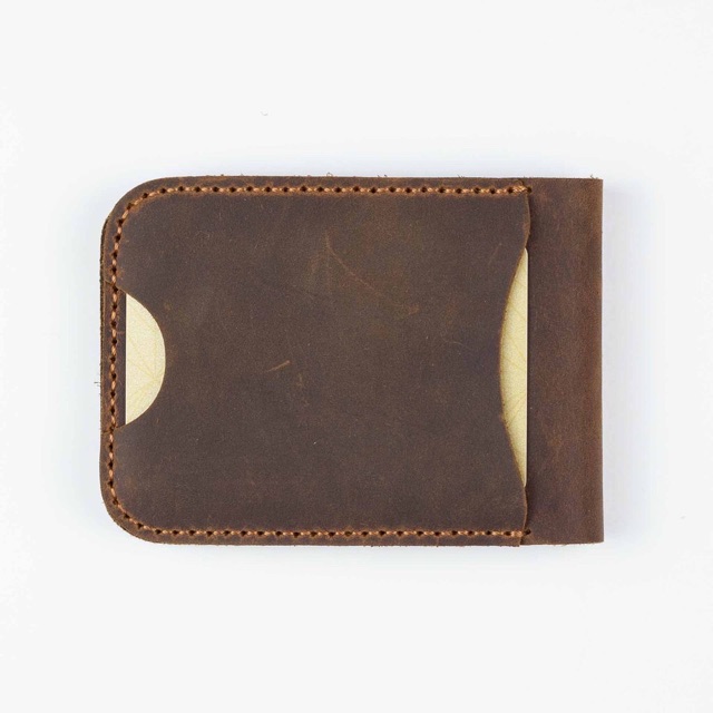 [DA THẬT] Ví Da thủ công handmade Gerbera Handcrafted Mini Wallet