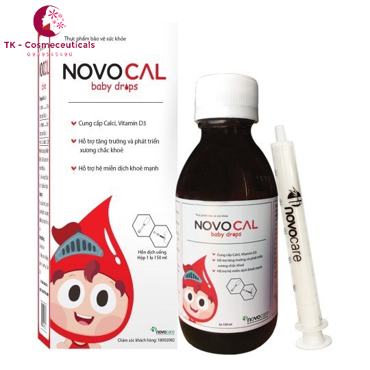 NOVOCAL Bổ Sung Canci Hữu Cơ Cho Trẻ Từ 6 Tháng Tuổi - 150ml