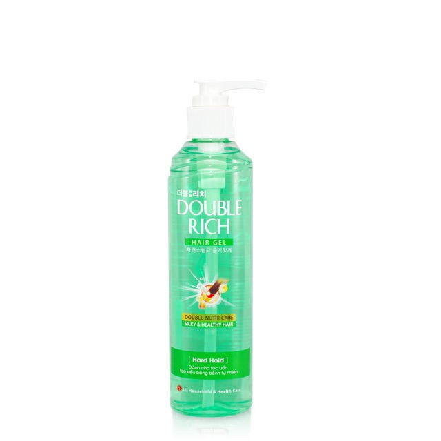 Gel hard hold - Dành cho tóc uốn Double rich 250ml