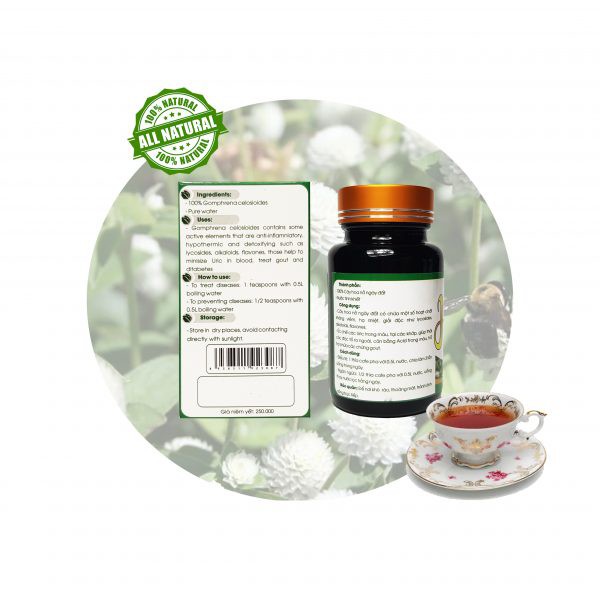 Cao Hoa Nở Ngày Đất Nguyên Chất 100g - Khắc tinh của Gout