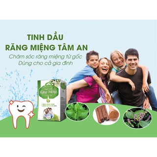 {SẢN PHẨM CHÍNH HÃNG} Tinh dầu răng miệng Tâm An