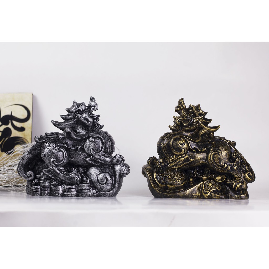 ☘️ Cặp Tỳ Hưu phong thủy tài lộc và may mắn 20cm nặng 3.5 kg.