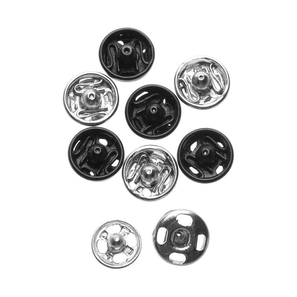 48 Nút Áo Kim Loại 6 / 8mm