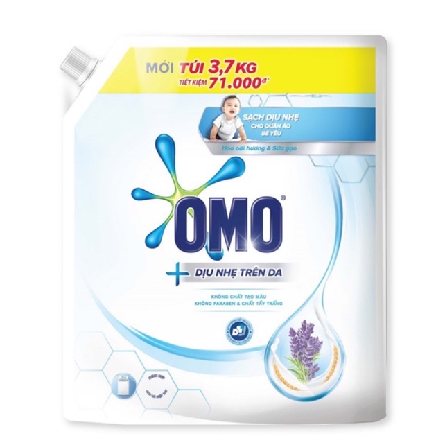 Túi nước giặt OMO Matic 3,7kg/4kg