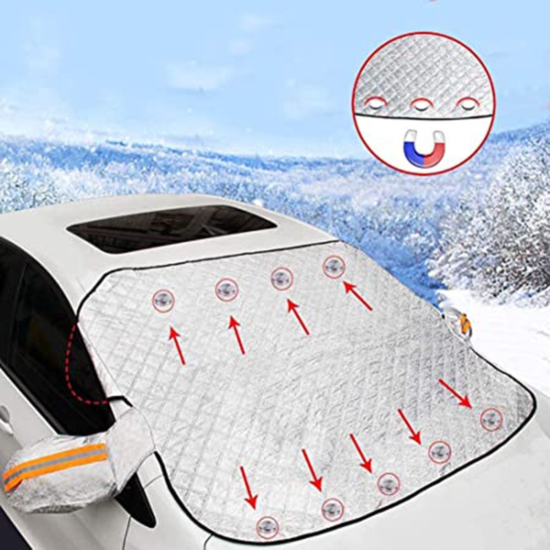 Tấm Che Nắng Cho Kính Chắn Gió Xe Hơi Tiện Dụng