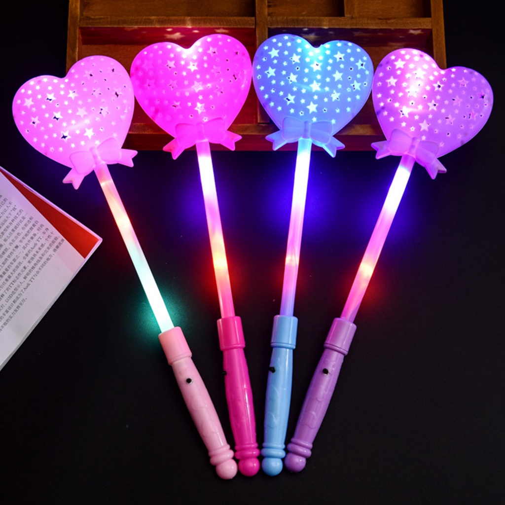 Gậy Đồ Chơi Ma Thuật Hình Ngôi Sao Năm Cánh Gắn Đèn Phát Sáng