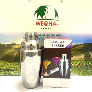 Bình Lắc Inox Cao Cấp Chia Vạch 350ml