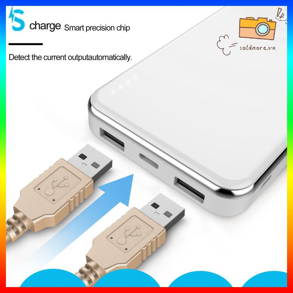 Bộ Sạc Dự Phòng Usb 5v / 2a 10000mah Chất Lượng Cao