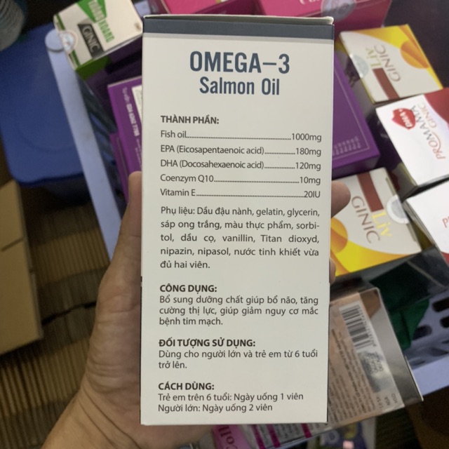 Alaska Omega 3 Bổ Não, Tăng Cường Thị Lực, Giảm Nguy Cơ Mắc Bệnh Tim Mạch