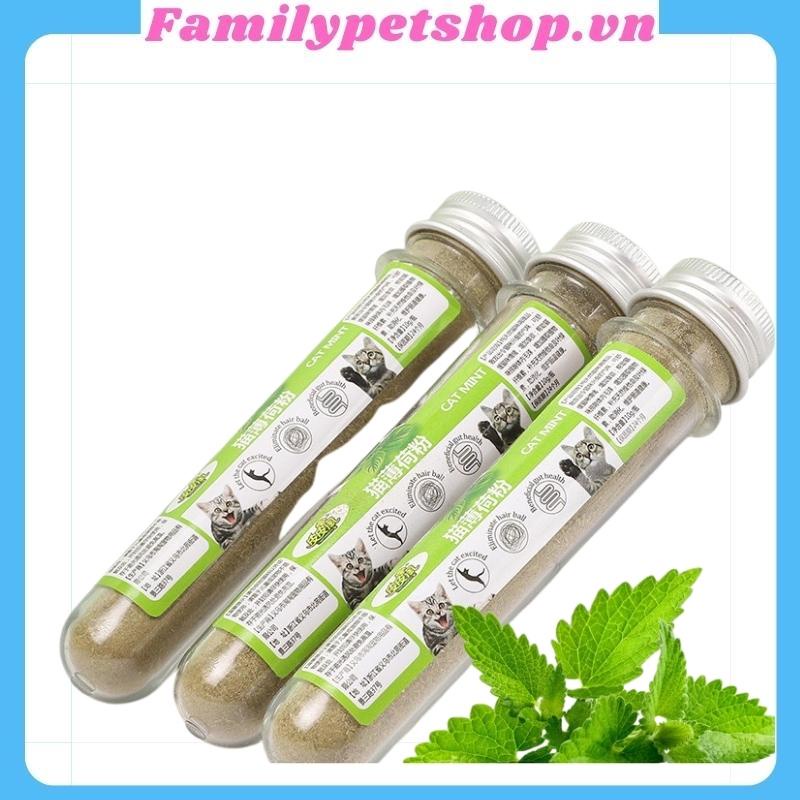 CATNIP Cỏ mèo bạc hà ống 40ml - familypetshop.vn
