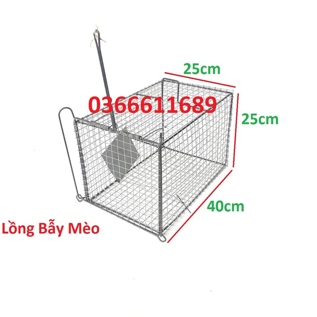Lồng Bẫy Đa Năng ( Bẫy mèo , chuột , dúi ) vip 679jasdja