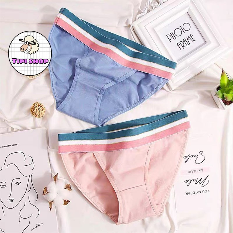 [Mã 2611THTRANG100K hoàn 10% xu đơn 99K] Quần lót nữ chất cotton cao cấp đai sắc màu Secret B3 | BigBuy360 - bigbuy360.vn