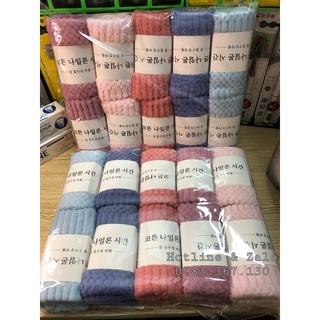 10 Chiếc Khăn Mặt Hàn Quốc 50x35cm ( Khăn Gạo )