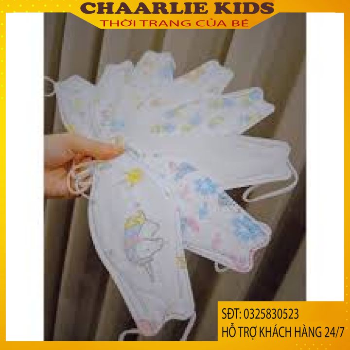 Khẩu Trang Trẻ Em Cao Cấp 4 Lớp KF94 UNI MASK KID 4D Kháng Khuẩn Chống Bụi Mịn An Toàn Phù Hợp Cho Bé Từ 3 - 8 Tuổi