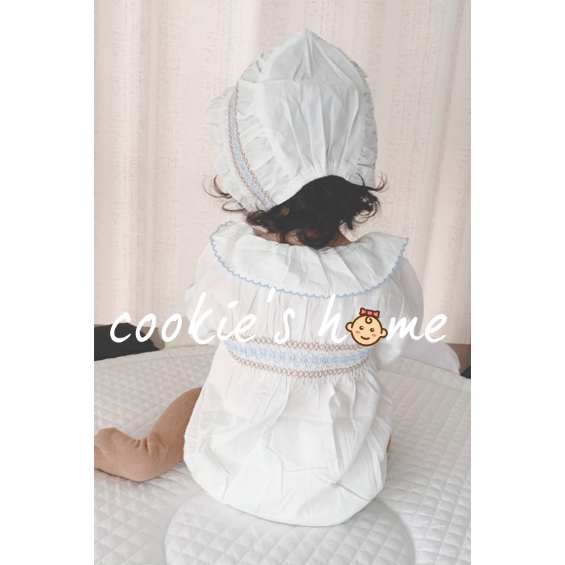 Đầm tay dài cho bé gái sơ sinh set áo liền quần tay dài cho bé gái