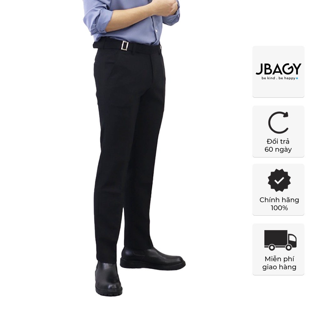 Quần tây nam phong cách hàn quốc chi tiết khóa cài bên hông kiểu cách thương hiệu JBAGY - JBA05