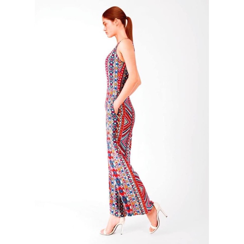 Jumpsuit Dài Cổ Yếm T.opshop