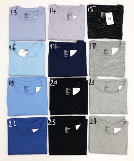 Áo thun H&M cổ tròn (màu mới)
