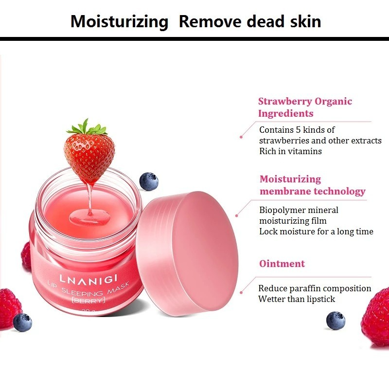 Mặt nạ ngủ môi Laneige chiết xuất quả mọng 3g