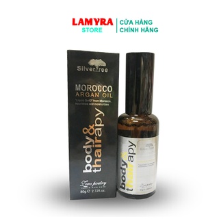 Tinh Dầu Dưỡng Tóc MOROCCO ARGAN OIL BODY & HAIR 80ML Lamyra