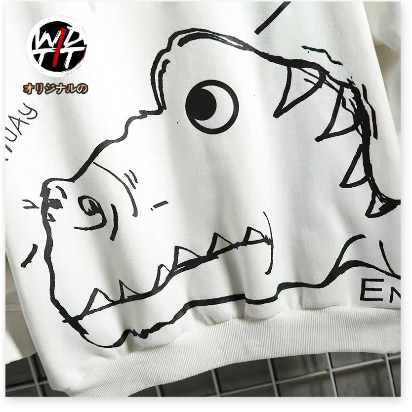 ÁO KHOÁC HOODIE NAM NỮ KHỦNG LONG KỈ BĂNG HÀ