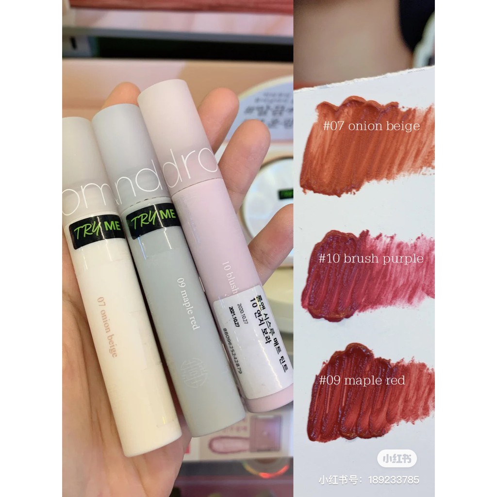 [Be Original] Son kem ROMAND SEE THROUGH MATTE TINT (Romand Hanbok)