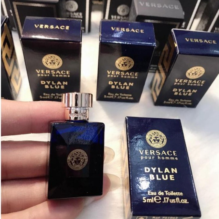 Nước Hoa Mini Nam Versace Pour Homme Dylan Blue EDT 5ml Chính Hãng