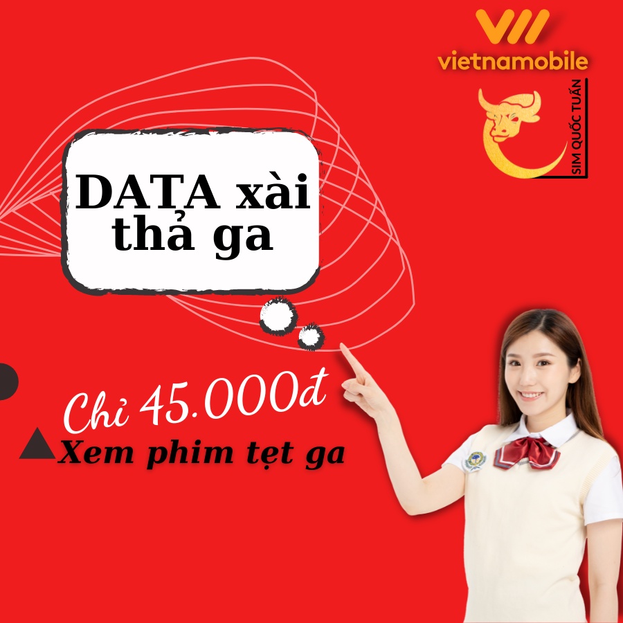 Sim 4G Vietnammobile VNMB 6gb/ngày giá cực rẻ, sim đăng ký 12 tháng max data, nghe gọi miễn phí