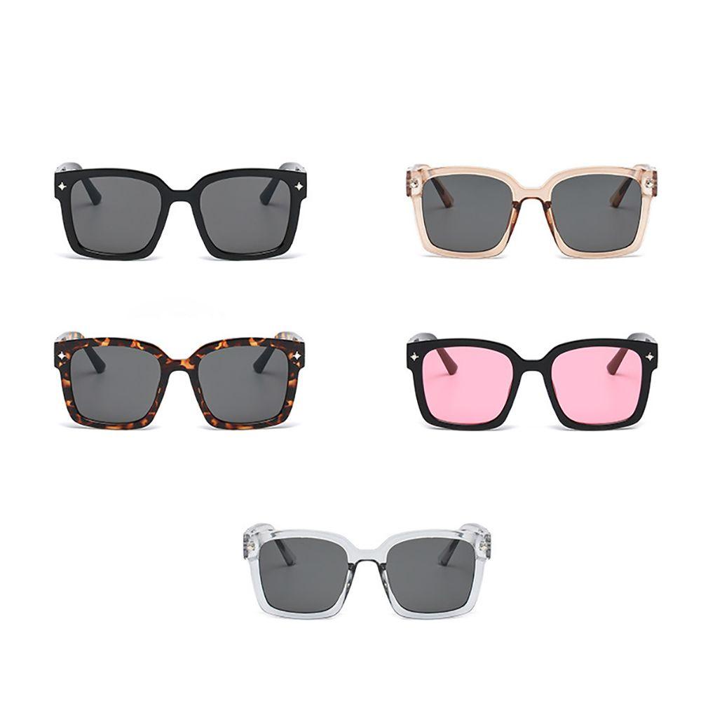 Kính Mát Gọng Vuông Chống Tia UV400 Chống Bức Xạ Cho Nam Nữ