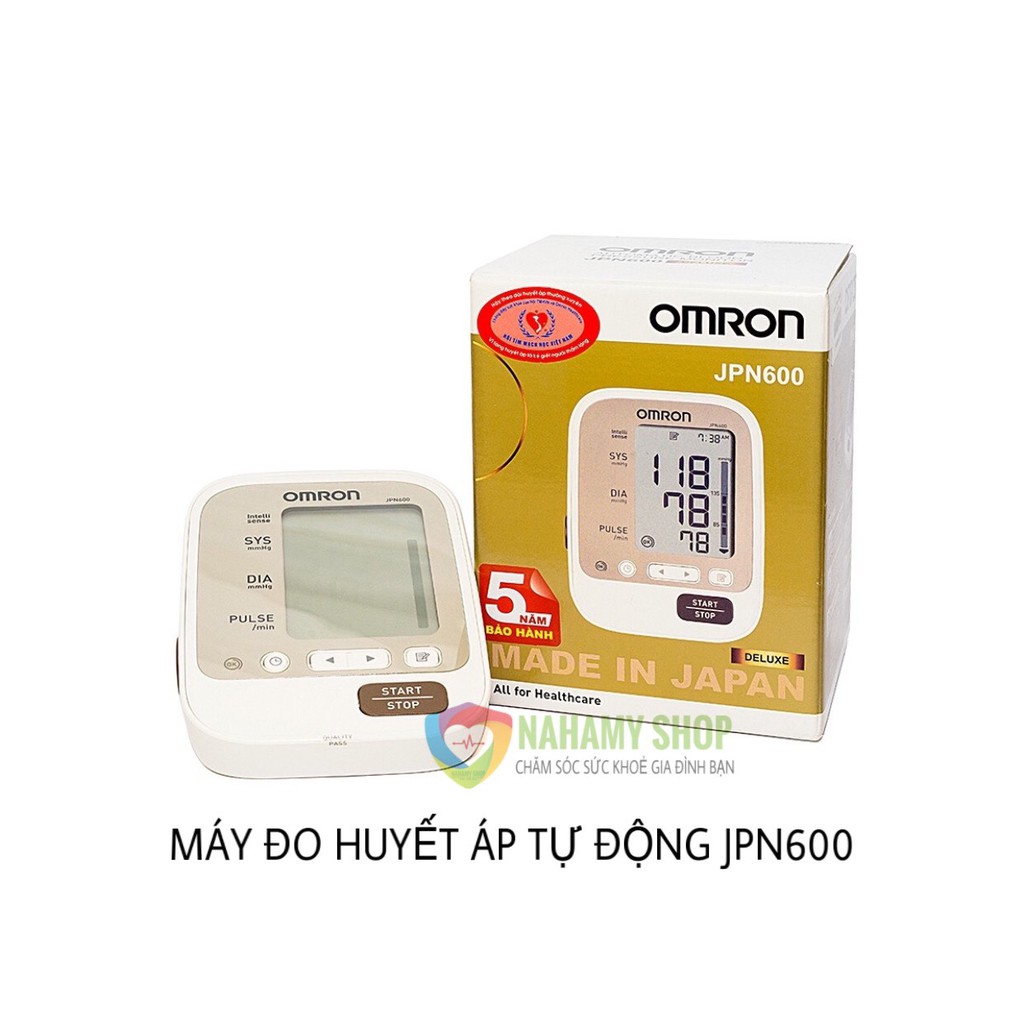 💓💓💓 MÁY ĐO HUYẾT ÁP ĐIỆN TỬ TỰ ĐỘNG OMRON JPN600 💓💓💓