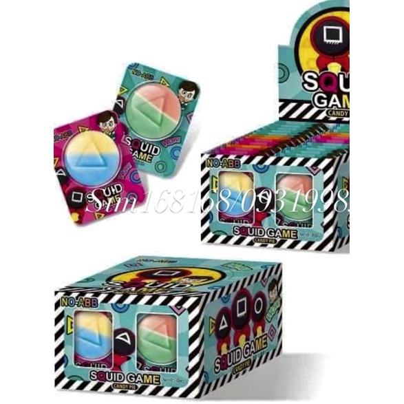 Kẹo Squid Game - Trò tách kẹo(1cái)