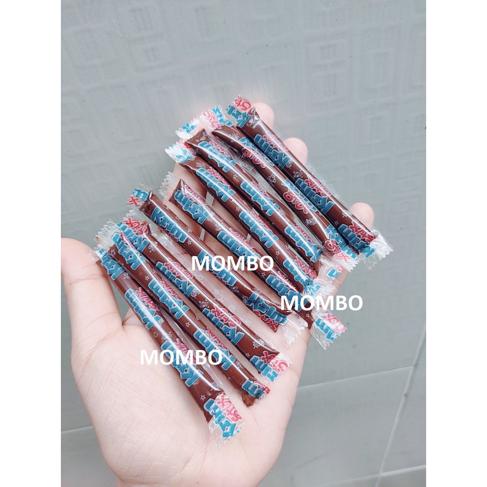 Combo 10 thanh Kẹo Mềm Krim Stix vị Phô Mai,socola