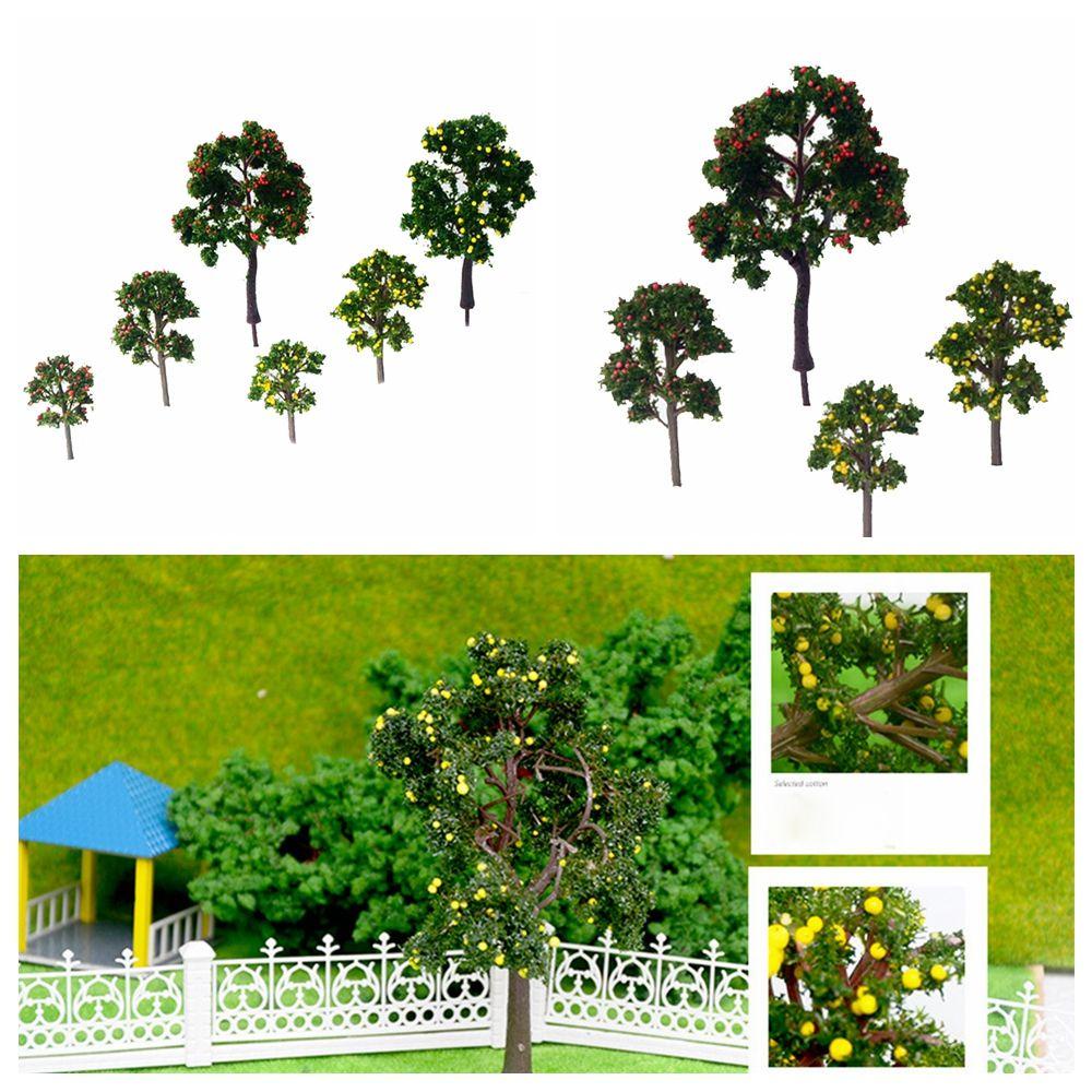 Bộ 10 Mô Hình Cây Giả Trang Trí Tiểu Cảnh