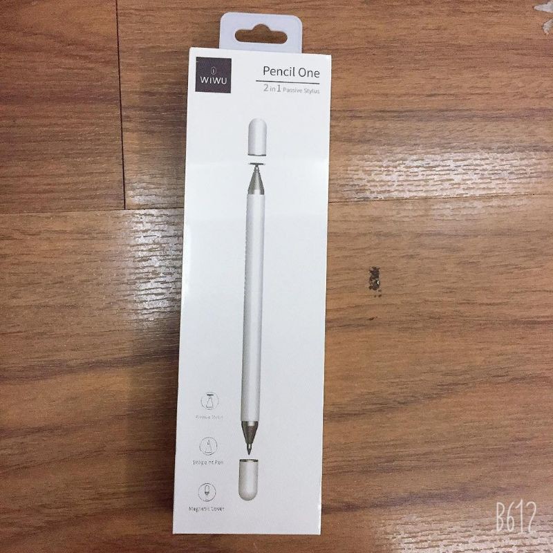 Bút cảm ứng WiWU Pencil One 2 trong 1 Passive Stylus Dùng Cho iPad/ iPhone / Android