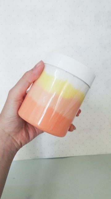 2 hủ Mùa thu của cà rốt ( chất: basic slime) hủ 120ml